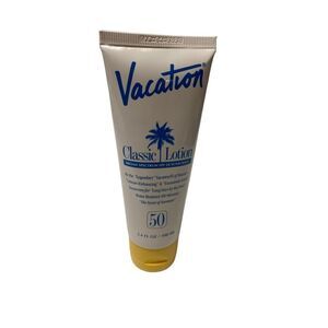 Vacation Classic Lotion SPF 50 Sunscreen 3.4oz Sealed 08/25